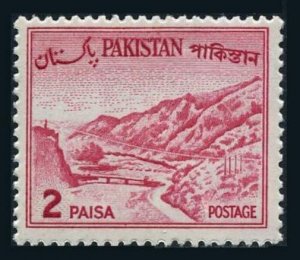 Pakistan 130 Type II,MNH.Michel 137 Type II. Landscapes.1961-1963.Khyber Pass.