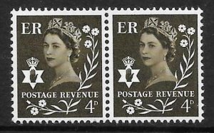 Sg XN8c 4d Northern Ireland with variety - flower flaw UNMOUNTED MINT 