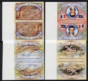 Lesotho 1983 French Missionaries Anniversary set of 4 in ...