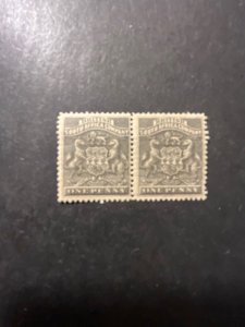 Rhodesia sc 2 MNH pair