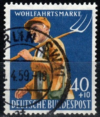 Germany #B365  F-VF Used CV $7.25 (X3319)