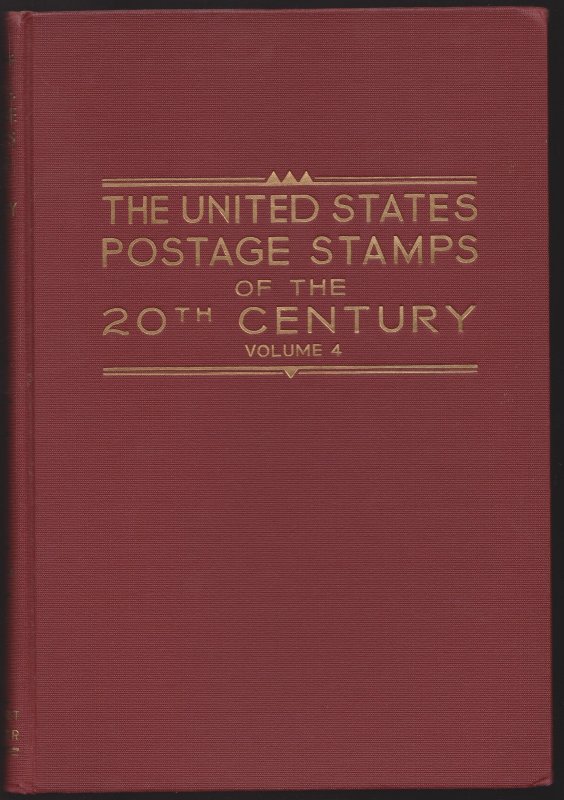 US Postage Stamps of the 20th Century, Vol 4 by Max G. Johl  HB with DJ