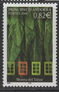 ANDORRA SGF665 2006 TOBACCO MUSEUM MNH