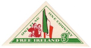 (I.B) Ireland Political : One Flag, One Country (Tricolour)