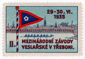 (I.B) Czechoslovakia Cinderella : Trebonice International Boat Race (1935)