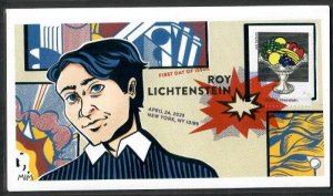 5794-FDC -63c Paintings by Roy Liechtenstein: Still Life with Crystal - DCP