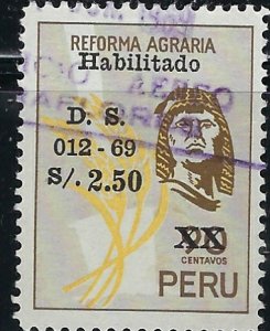 Peru 510 Used 1969 issue (mm1176)