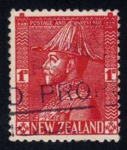 New Zealand #184 King George V; Used