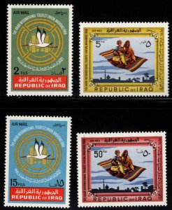 Iraq Scott C15-C18 MNH** Tourism Set got to love the Flying Carpet : )