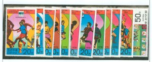 Korea (North) #1698-1709 Mint (NH) Single (Complete Set) (Soccer) (Sports)