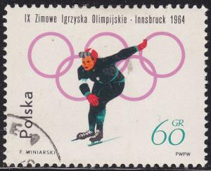 Poland 1201 Olympic Speed Skating 1964