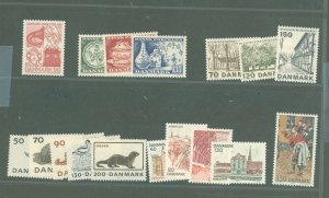 Denmark #566/590  Single (Complete Set)