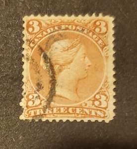 CANADA #25USED CV $40.00