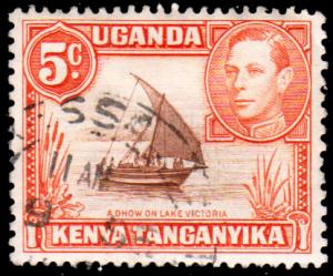 Kenya Uganda & Tanganyika Scott 68 Used.