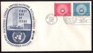 United Nations 51 - 52 FDC