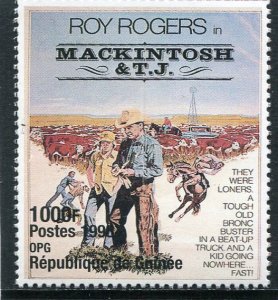 Guinea 1998 ROY ROGERS Western Horse s/s Perforated Mint (NH)