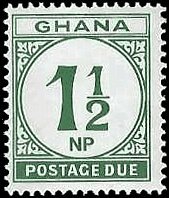 GHANA   #J17 MNH (1)