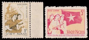 Viet Nam, Democratic Republic Scott M42-M43 (1986-87 ) Mint NH NGAI VF C