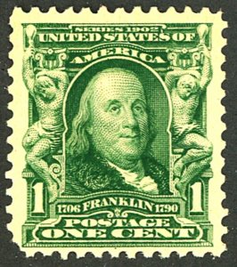 U.S. #300 MINT OG HR