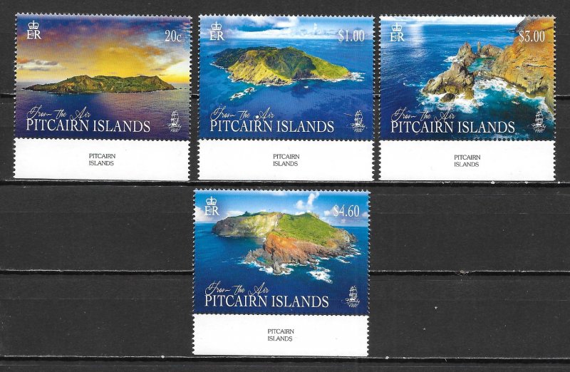 Pitcairn Islands 850-53 Islands set MNH (lib)