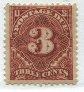 USA 1895 3 cents Postage Due unmounted mint NH