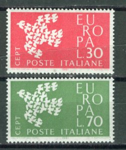 Italy # 845-46  Europa 1961  Common Design    (2)   Mint NH