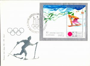 Poland, Worldwide First Day Cover, Olympics