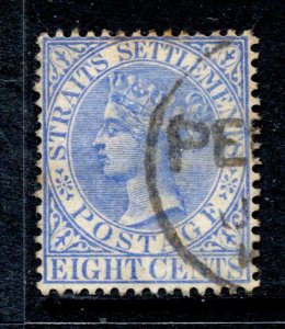 Straits Settlements Stamp #50  USED FU SINGLE