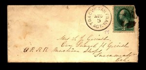 1800s Tracy & San Francisco Agent RPO (979-A-1) (II) - L18055