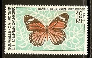 New Caledonia C 51 MNH 1968 Butterfly
