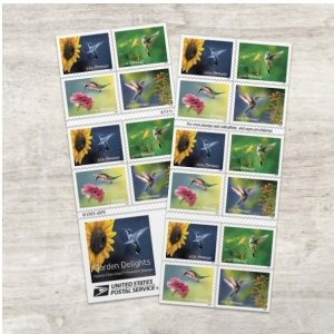 2024 Garden Delights  forever stamps  60 books of 20PCS, total 1200pcs