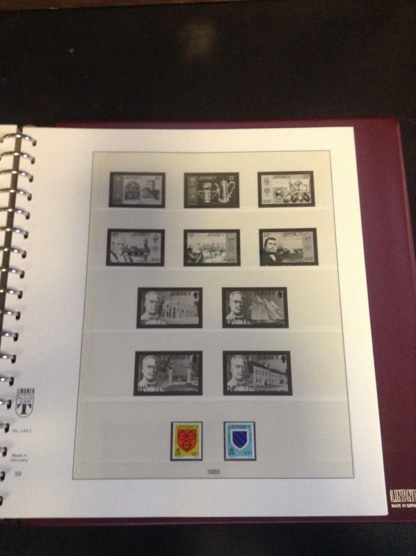 Jersey Lindner Hingless Album, Dustcase, Binder 1969-1985