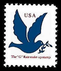 PCBstamps   US #2878 (3c)Dove, SVS, darker blue, MNH, (27)