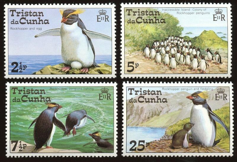 Tristan da Cunha  Sc #191 - 194. MNH.  2017 SCV $15.35