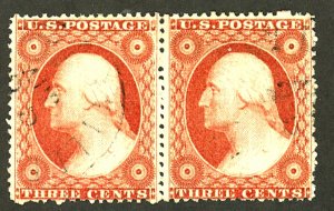 U.S. #26 USED PAIR