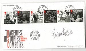 GB 2011 Shakespeare FDC Sgd Steve Hughes Aldwych Theatre + Aldwych CDS WS33060