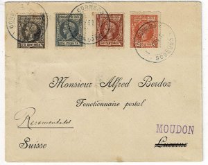 Fernando Po 1903 registered cover to France