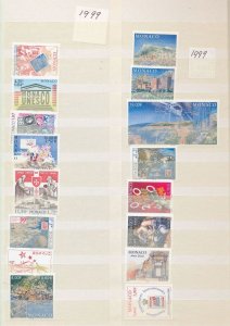 Monaco 1999/2007 Mainly MNH + Few Used Incl. Art (Apx 70) UK1823