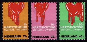 Netherlands 1970 Heart Foundation, Set [Unused]