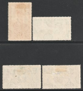 Swaziland Scott 44/47 - SG42/45, 1947 Royal Visit Set MH*