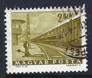 Hungary 1522 VFU RAIL ROAD Y798