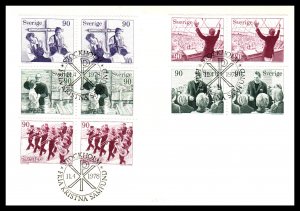 Sweden 1237-1241 U/A FDC