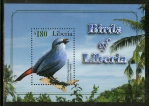 Liberia 2011 Lavender Waxbill Birds Wildlife Fauna Sc 2719 M/s MNH # 12760