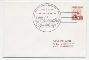 Cover / Postmark USA 1986 Scouting