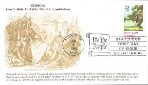 #2339 Georgia Statehood KMC FDC