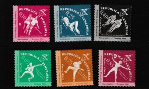 Venezuela # 815-817, C808-810, 1st National Games,Mint NH, 1/2 Cat.