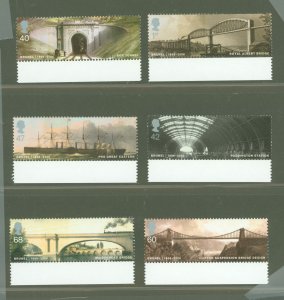 Great Britain #2353-2358  Single (Complete Set)