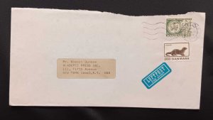 DM)1976, DENMARK, COVER SENT TO U.S.A, AIR MAIL, WITH STAMPS DANISH PORCELAIN,