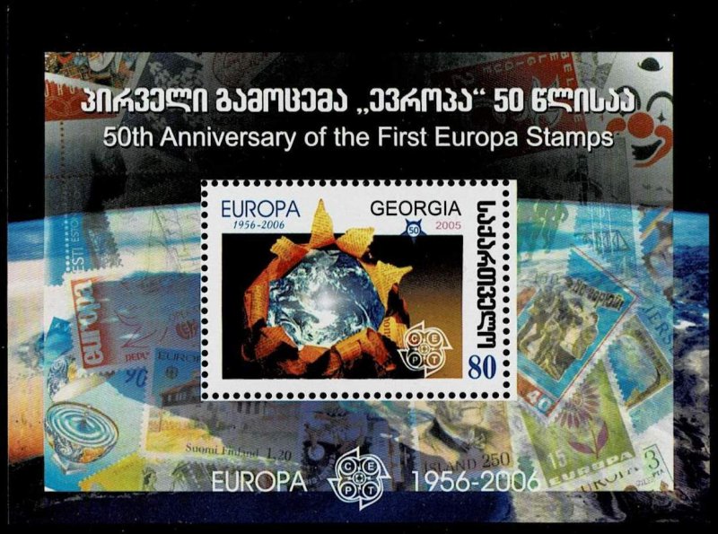 Georgia 2006,Sc.#394-397 MNH, 50th Anniversary of First Europa Stamps