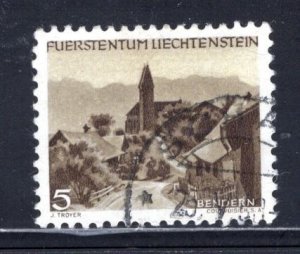 Liechtenstein #222   Used    VF   CV $37.50   ....   3510093